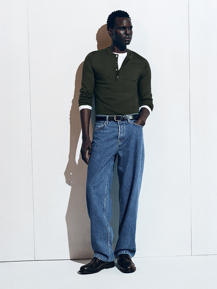 ライダーストレートレッグジーンズ